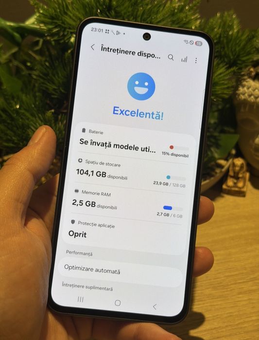 Telefon Xiaomi Samsung Galax A36 5G ca Nou Fullbox 128GB 6GB Ram Dual