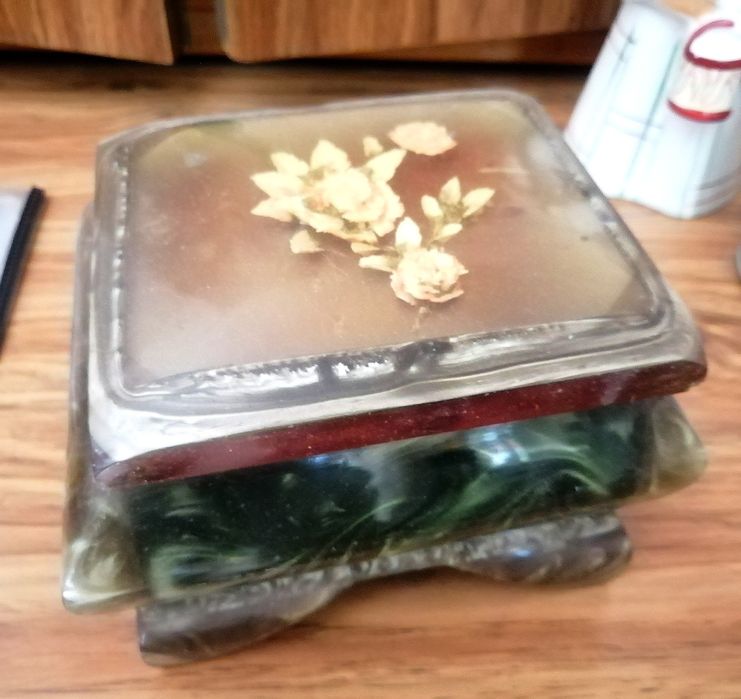 Шкатулка разные дерево металл камень