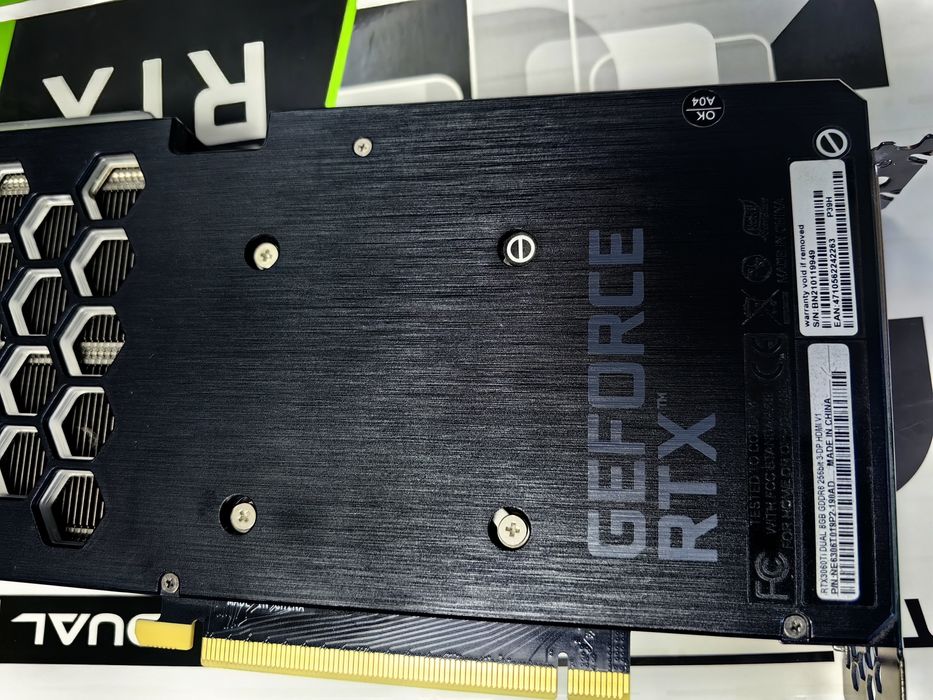 Видеокарта Palit RTX3060TI