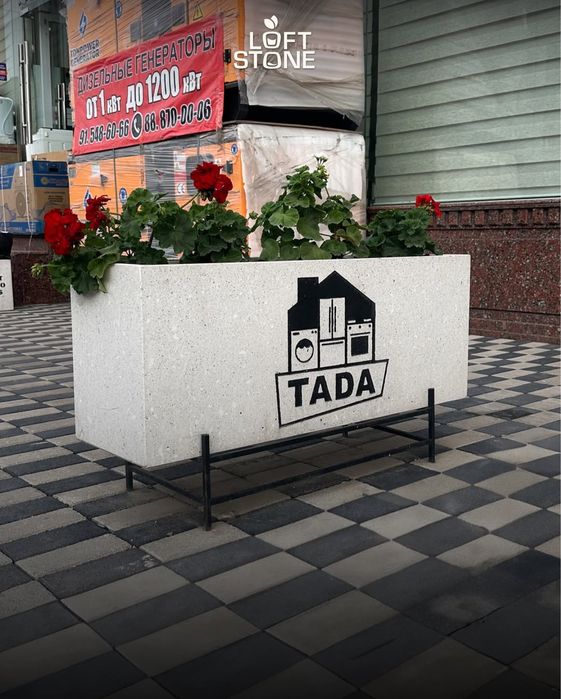 Современные Вазоны из композитного мрамора Кашпо Вазон