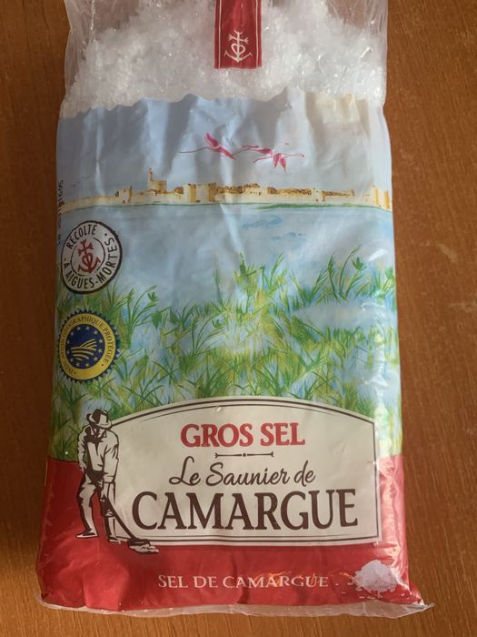 Sare de mare  grunjoasa de Camargue