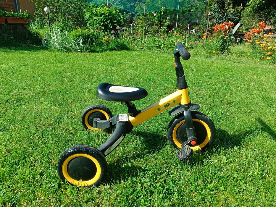 Детско колело 3 в 1 Триколка с педали и баланс колело