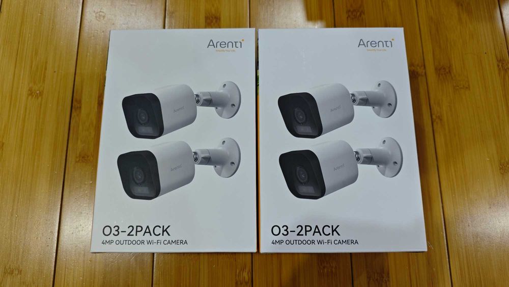Camera de supraveghere exterior Arenti O3 - 2PACK, Smart, WiFi, 2.5K