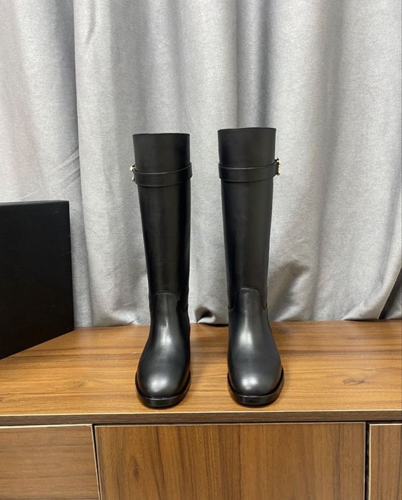 Cizme Chanel piele naturala premium pe comanda