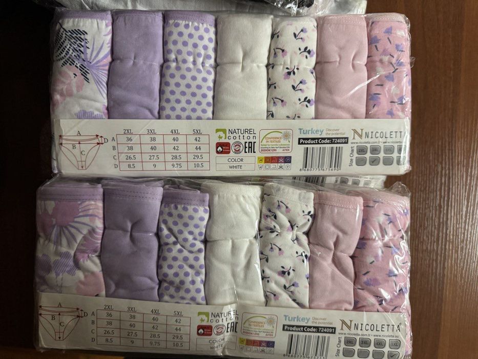 Женские трусы недельки большие размеры