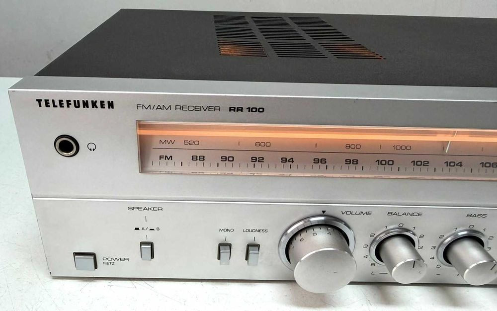 Telefunken RR 100 Receiver Amplificator Statie Reconditionat