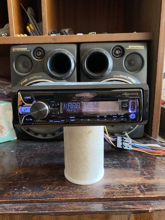 Kenwood KDC-BT49DAB - ВИСОК КЛАС - USB Bluetooth CD за кола сд радио