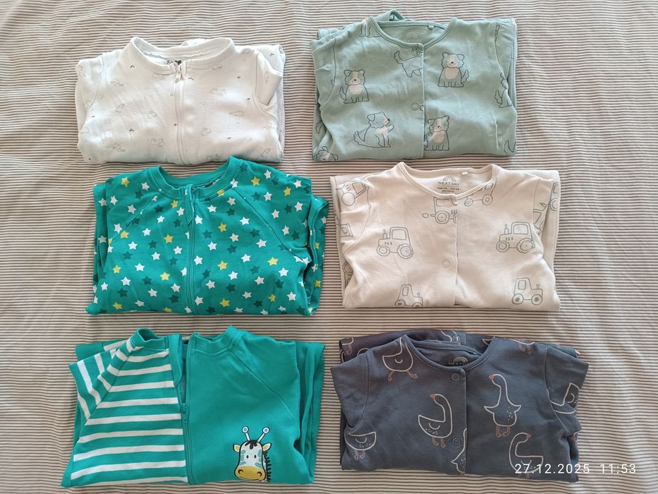 Ромпъри next, pepco и muller, размер 74, 6-9м