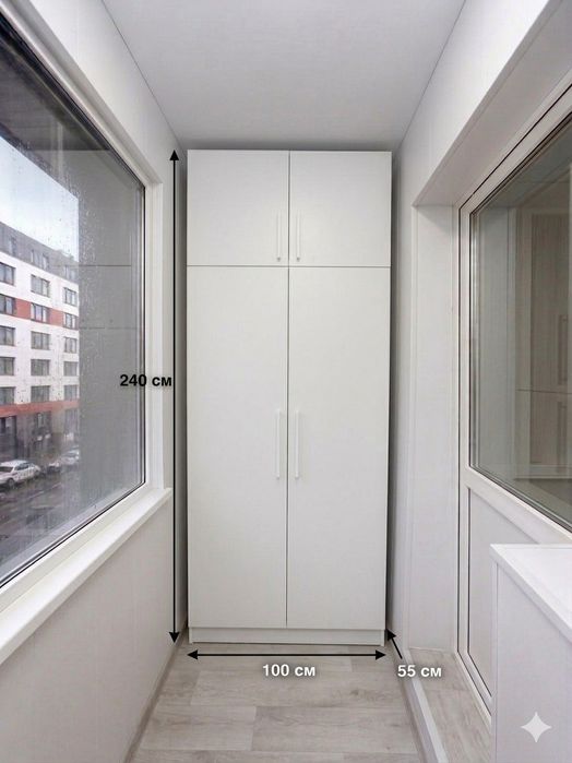 Шкаф на балкон новый