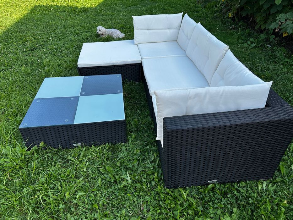 Set mobilier grădină 5 piese, ca nou