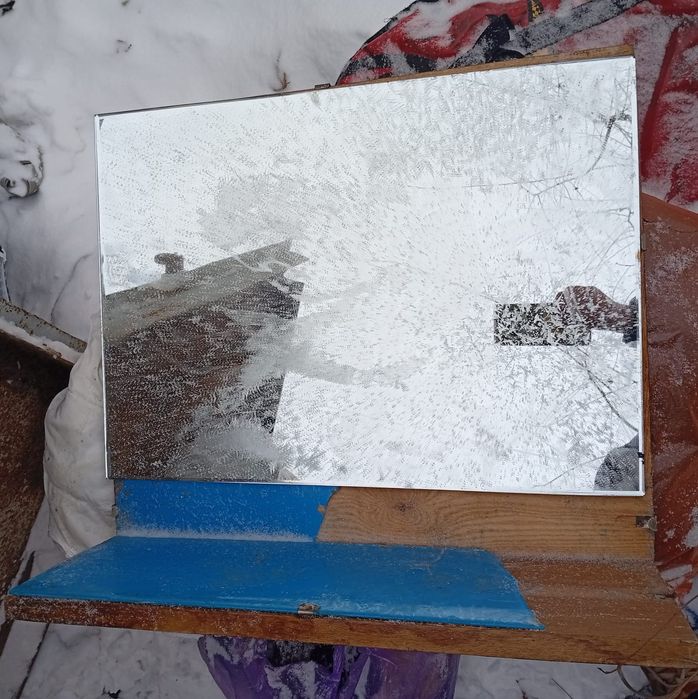 Кресло компьютерное, зеркало