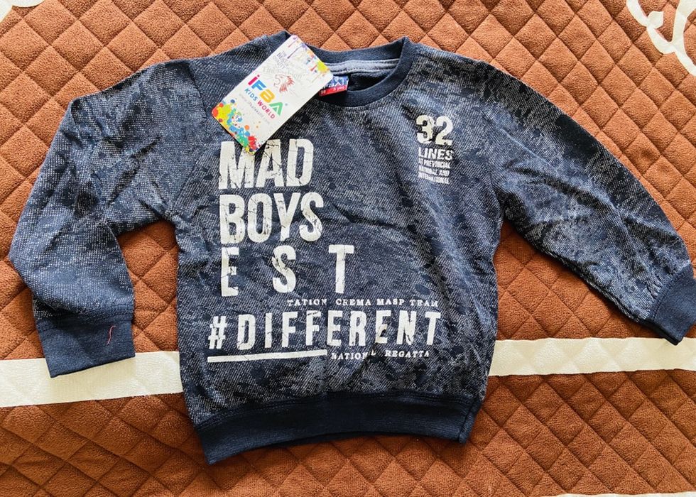 Новая кофточка для мальчика