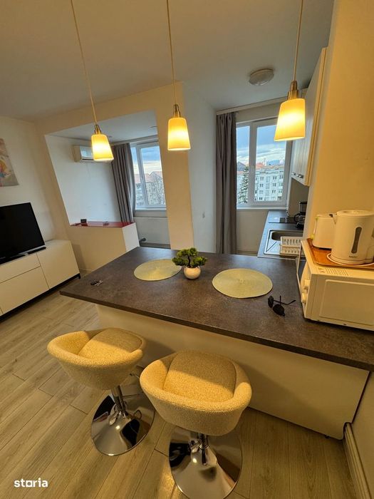 garsoniera moderna Bd V. Milea  Central et 6 lift