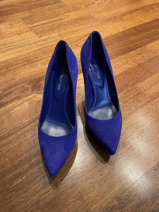 36 размер sergio rossi, замшевые