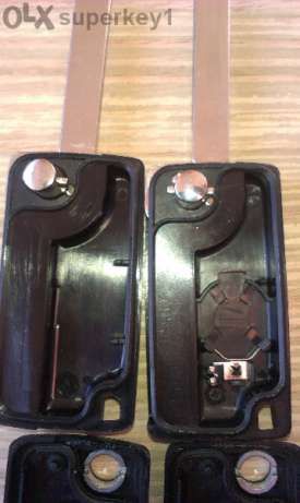 Кутийка ключ Пежо/Peugeot 107, 207, 307, 308, 407, 408, 607,expert