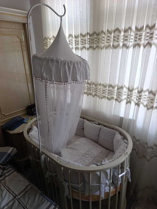 Продается кроватка-трансформер (детский) -  Bolalar krovati sotiladi!