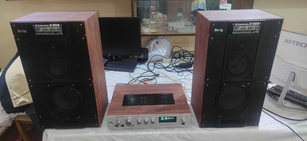Продаю комплект Radiotehnika У-101+Radiotehnika S50B