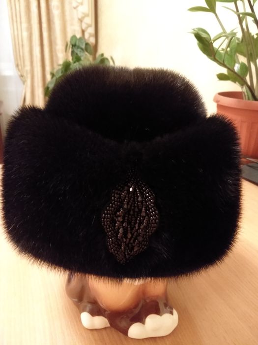 Шапка норковая (Пилотка)