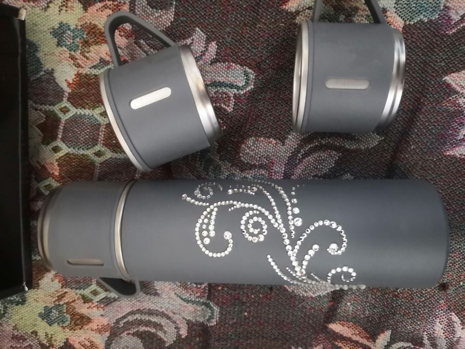 Термос с ручной работой