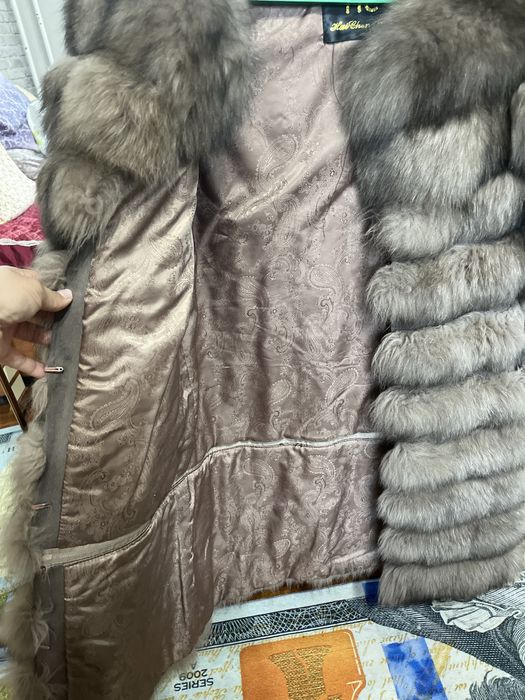 Продам (песец) шубку трансформер размер 46 L