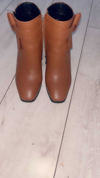 Ботильоны из натурального кожа