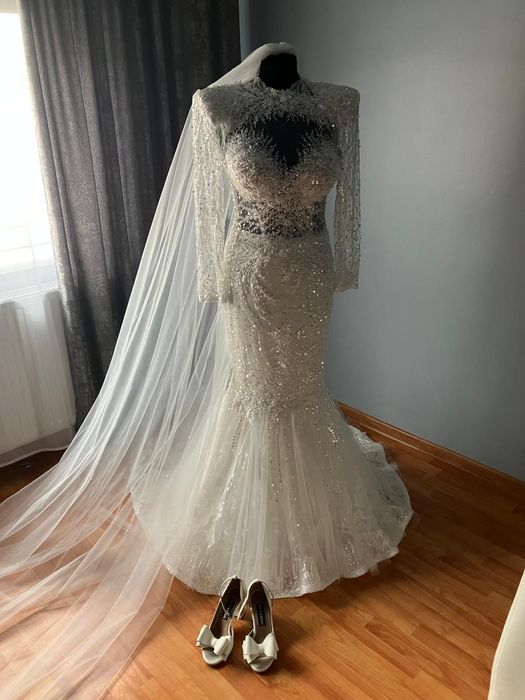 Manechini mire și mireasă