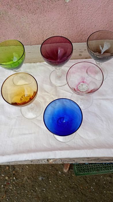 Set 6/Pahare colorate .