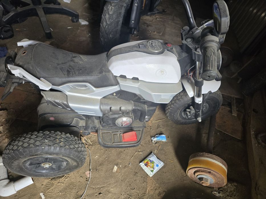 Электромотоцикл детский 3 колеса