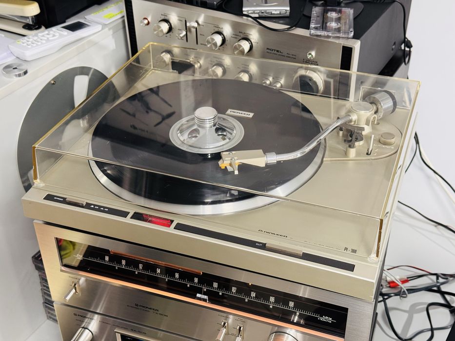 Linie PIONEER BLUE - amplificator,tuner,deck ,pick-up,Magnetofon-10/10