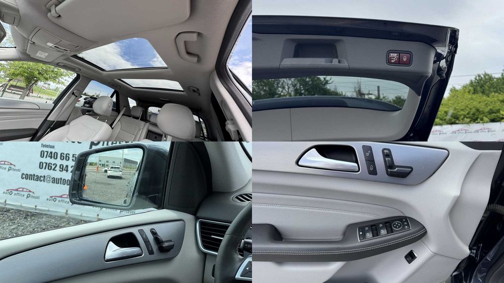 Mercedes ML350  Bluetec 4Matic interior piele GRI