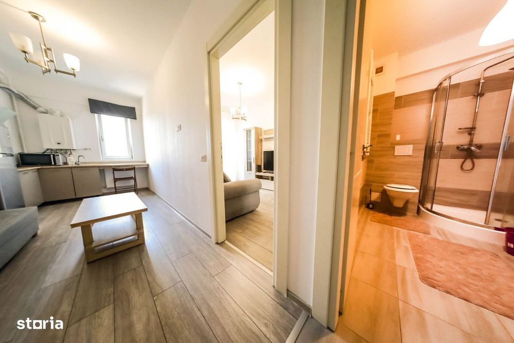 Apartament 2 camere, Q Residence - Podul Roș, 300 m de Palas Mall, AC