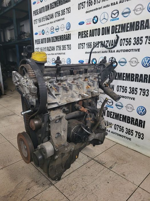 Motor Renault Dacia 1.5 Dci Euro 3 Cod Motor K9KB702 Kangoo Clio Logan Megane Etc. Testat Cu Garant