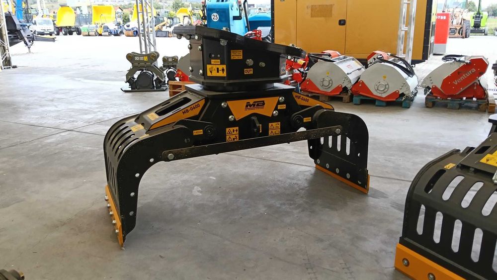 Cleste rotative de sortare pentru excavatoare 6-12 ton MB-G600