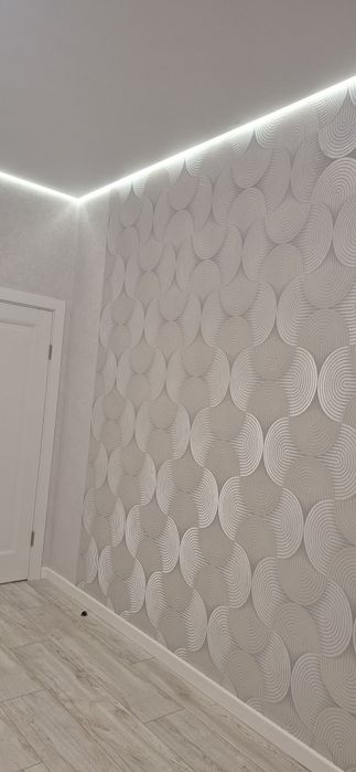 Поклейка обоев не дорого