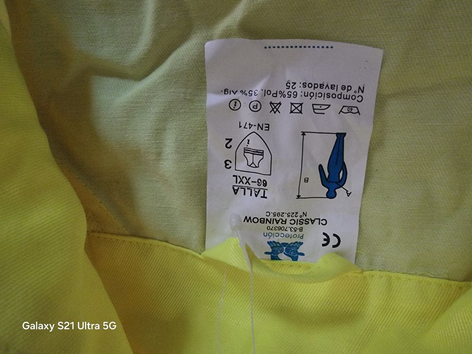 Bluza salopeta reflectorizanta