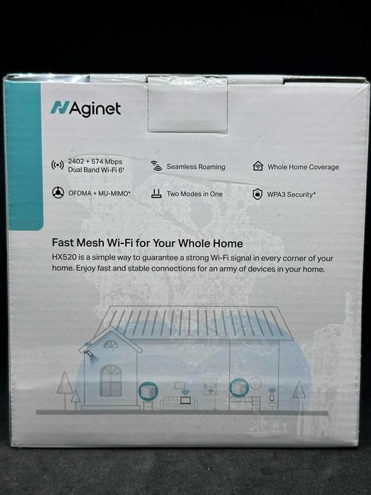 Mesh Wi-Fi Рутер TP-LINK HX520 / Чисто нов / Запечатан
