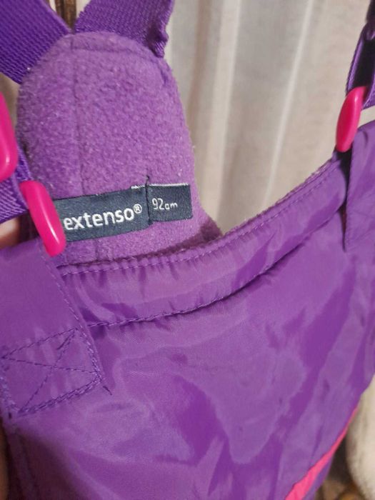 Pantaloni de iarna /schi, cu bretele pentru fetite Nr. 92