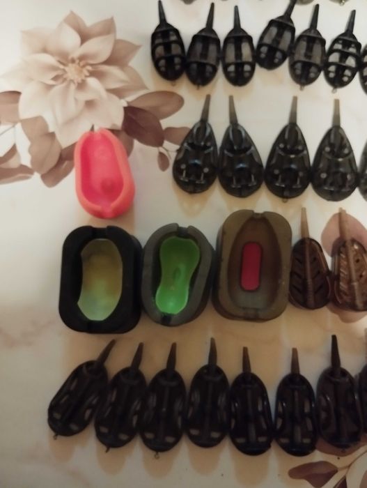 Сет от метод хранилки Твърд Калъф за въдици