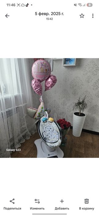 продам электрокачель 4 moms