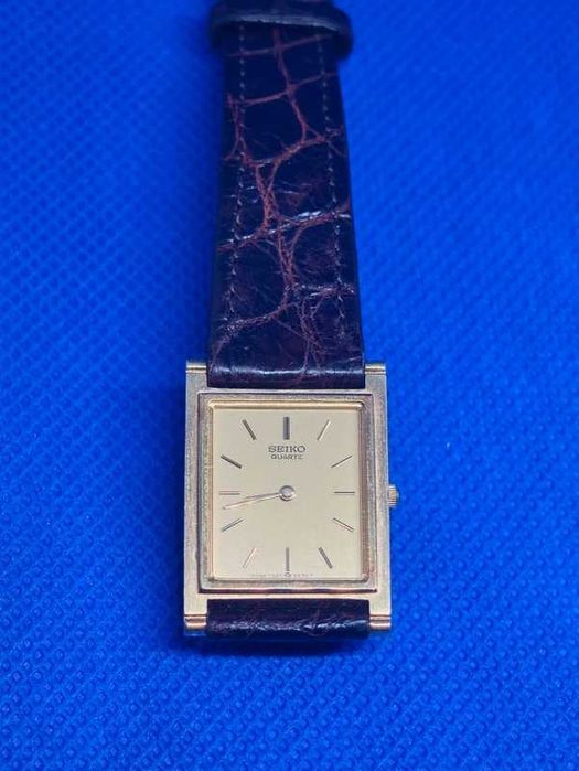 Ceas Vintage Seiko Tank Auriu Unisex | Old Money Style (7320-5430)