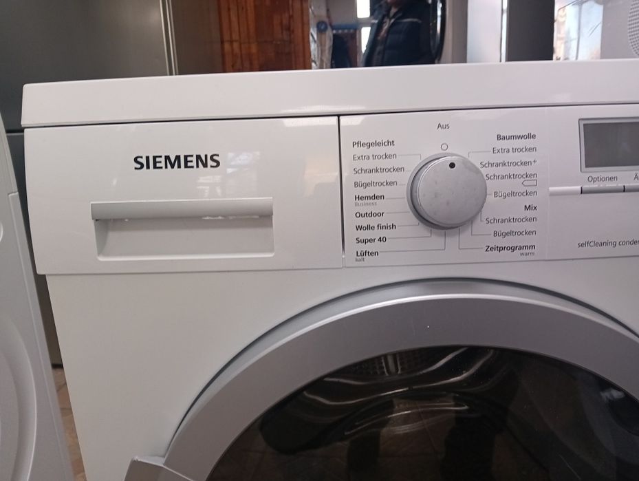Сушилня с термопомпа Сименс Siemens IQ 700 A++ 8кг 2 години гаранция