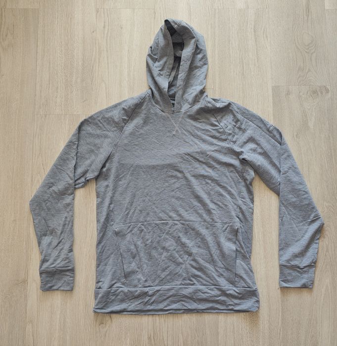 Icebreaker®Mens Merino Blend Momentum Hoodie (Fossil), мерино суитшърт