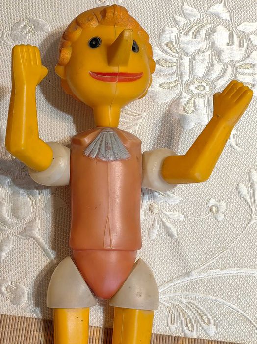 Много Рядка Оригинална Руска СССР Детска Играчка БУРАТИНО от 1970те г.