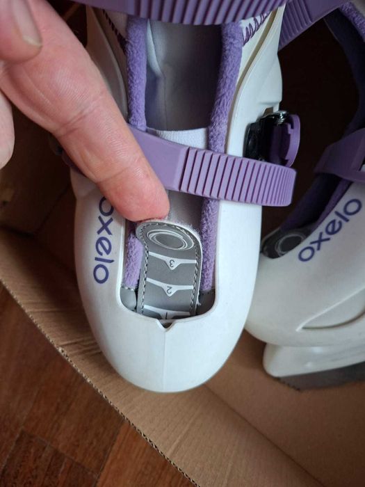 Patine albe 34-36 OXELO