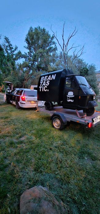 Piaggio Ape coffee van (afacere la cheie)