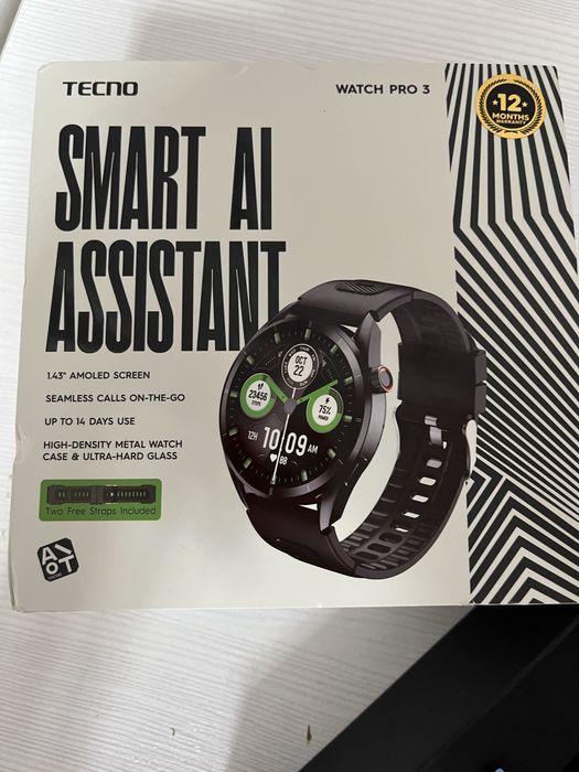 Часы Tecno watch 3 PRO
