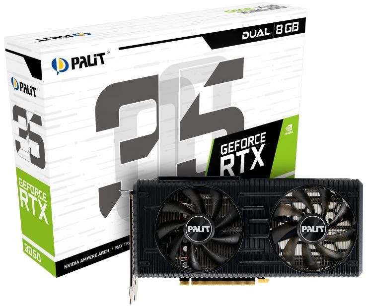 RTX 3050 8GB Palit видеокарта
