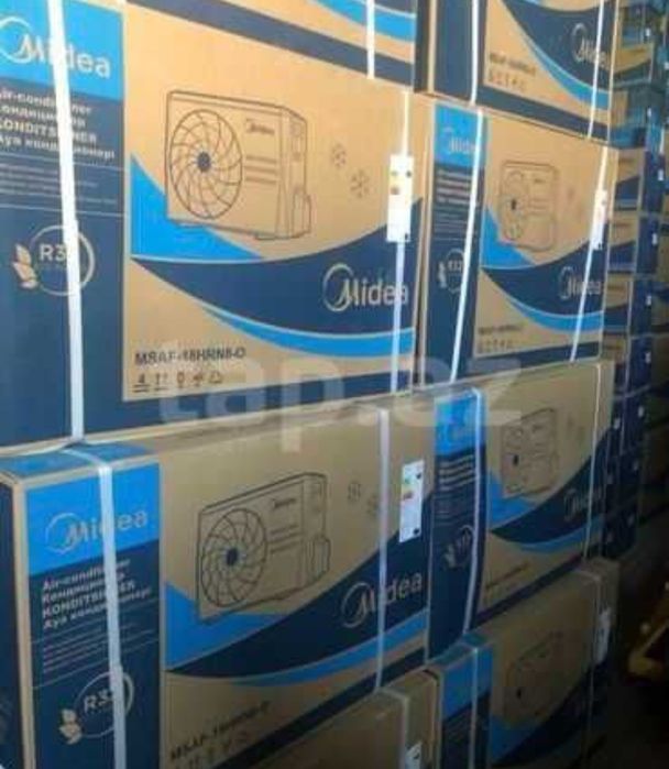 Кондиционер Midea 12 скидка со склада доставка бесплатно установка ест