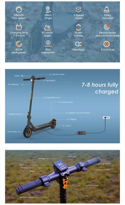 Trotineta electrica KuKirin S1 pro