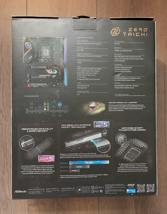 ASrock Z690 Taichi дънна платка